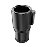 Smart Car 2-In-1 Cooling/Heating Cup Drinks Holder Home Fast Refrigeration Hot and Cold Mini Touch Screen Beverage Mug Drink Can