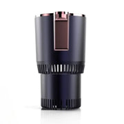 Smart Car 2-In-1 Cooling/Heating Cup Drinks Holder Home Fast Refrigeration Hot and Cold Mini Touch Screen Beverage Mug Drink Can